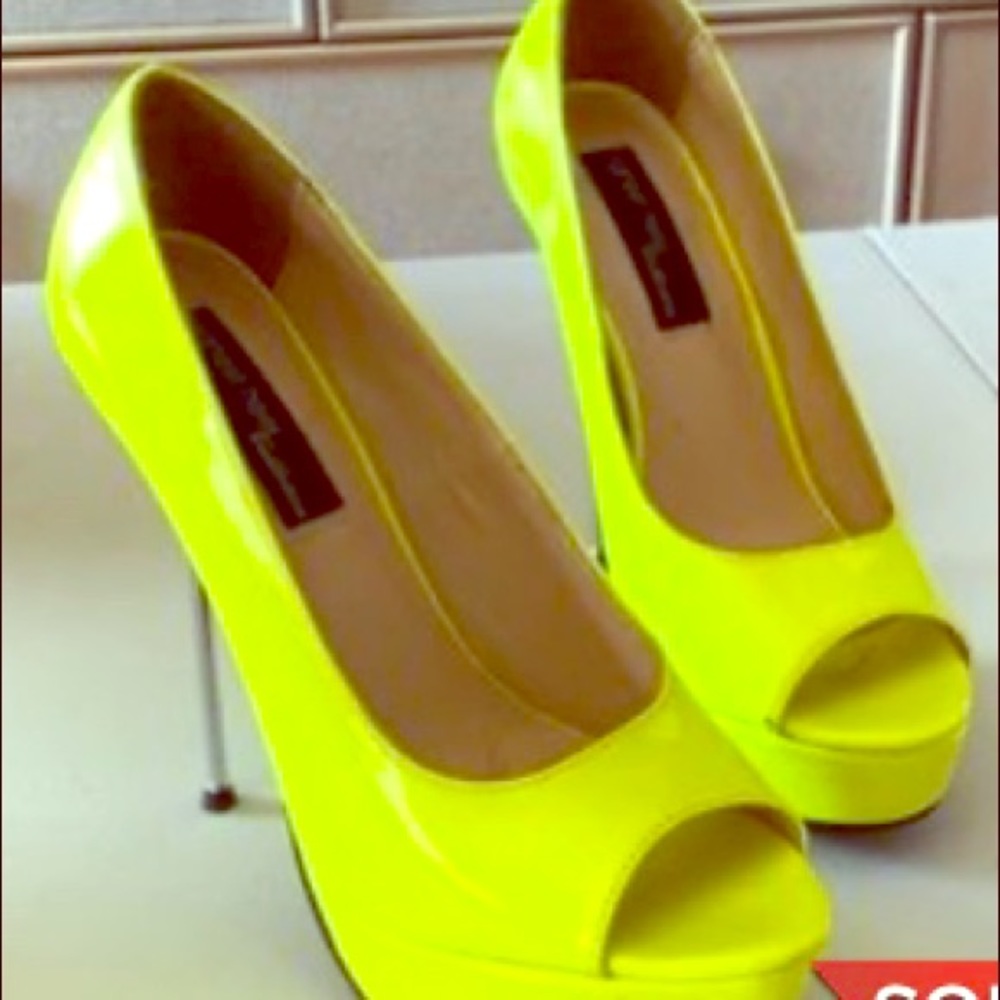 apx 5 inch neon stilettos perfect for summer